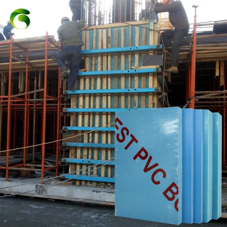PVC Formwork Replace Phenolic Plywood Board PVC Formwork Replace Phenolic Plywood Board